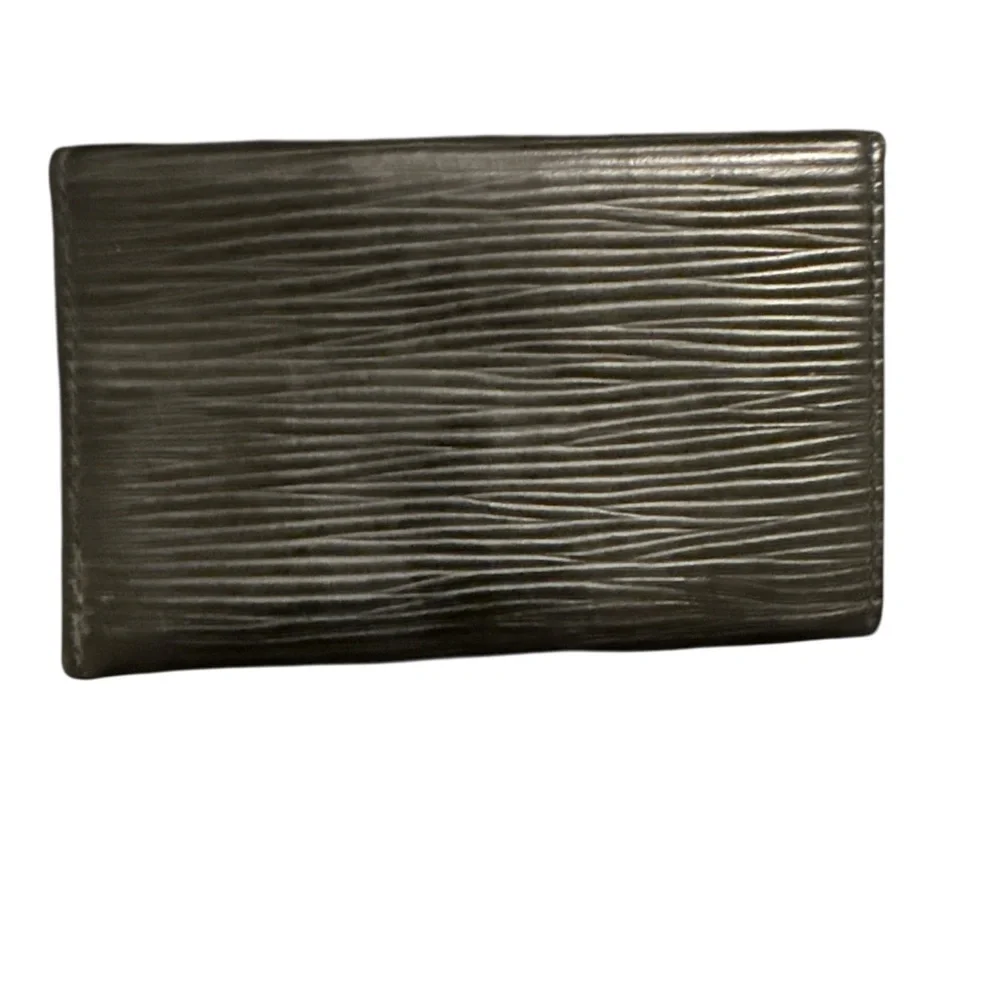 Louis Vuitton Black Epi Key 🔑 Wallet PRISTINE